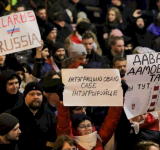 Action on defense of independence, Minsk, Belarus, Dec 20, 2019